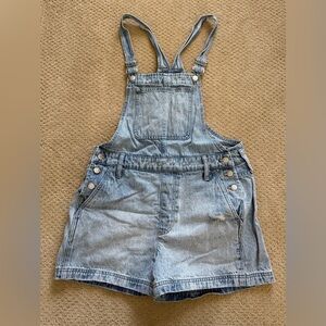 Madewell Blue Denim Overalls